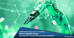 nuova sabatini green contributi beni strumentali industria 4.0 finanza agevolata CDR Italia
