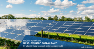 contributi fotovoltaico contributi agricoltura finanza agevolata
