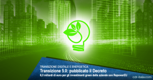 transizione 5.0 credito imposta transizione digitale energetica